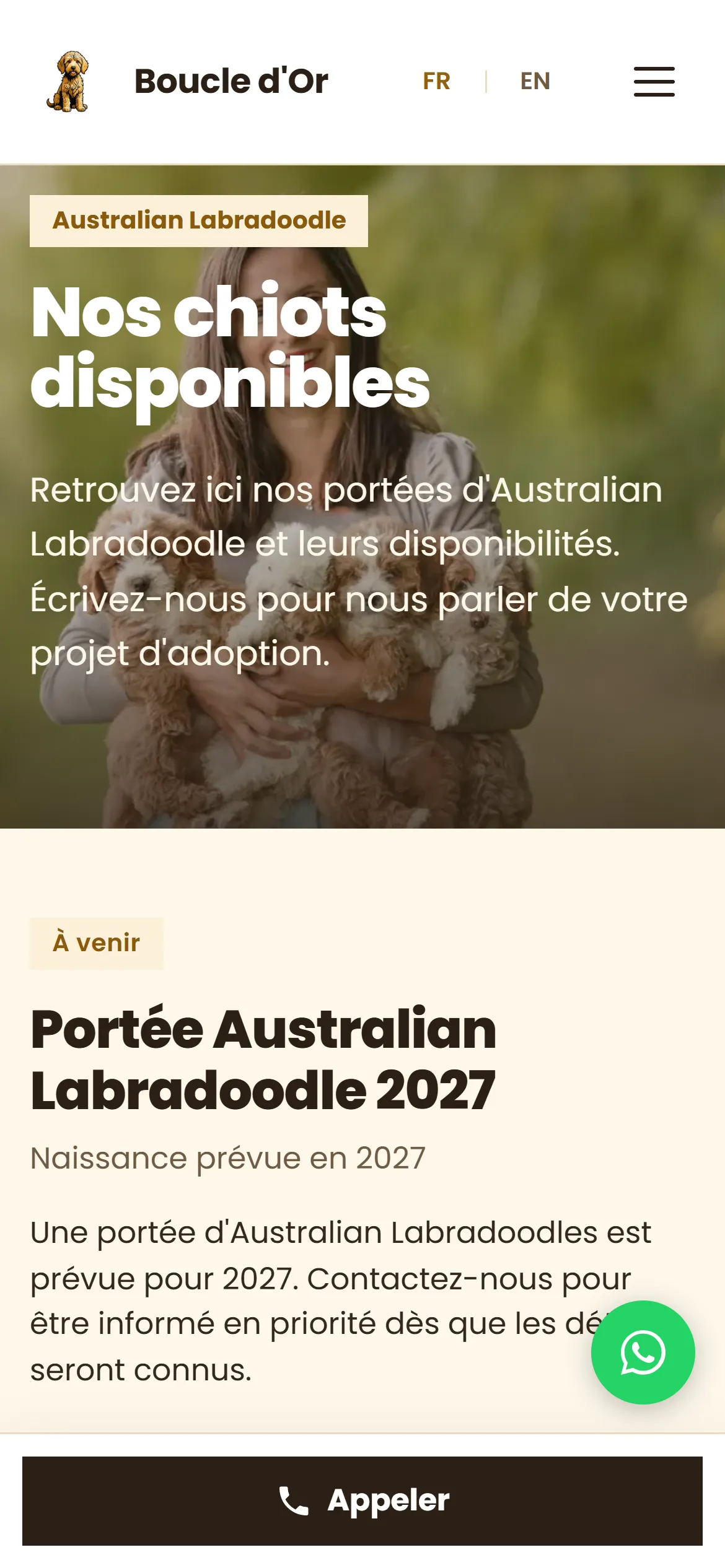 Refonte 2026, registre des portées sur téléphone