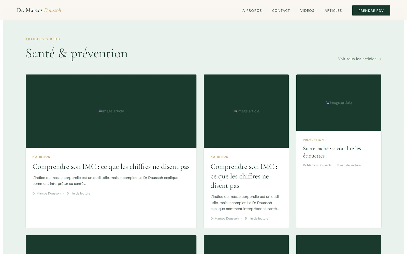 Articles et blog : contenus de prévention et d'éducation à la santé