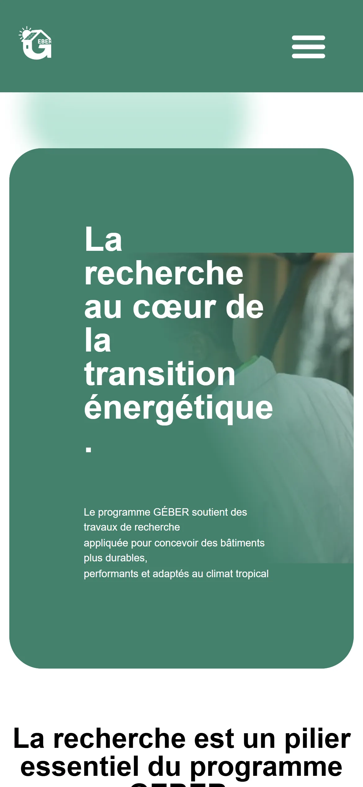 Recherche sur mobile, axes scientifiques du programme