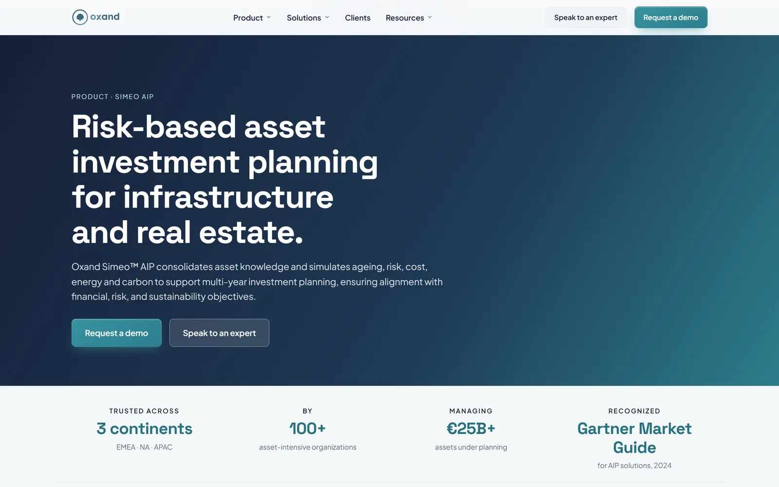 Site actuel, présentation de la plateforme Simeo