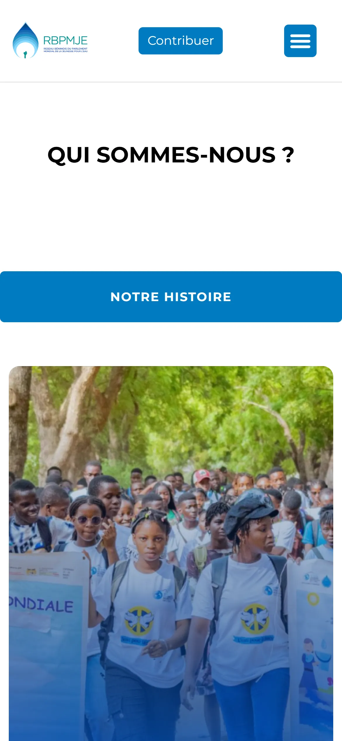 Présentation du réseau sur mobile