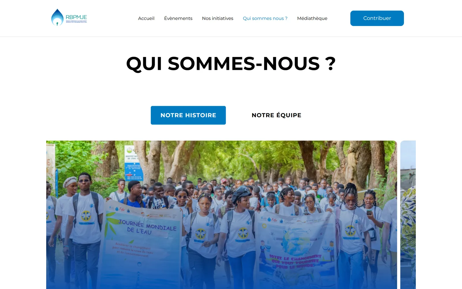 Qui sommes-nous : histoire, vision, mission et valeurs